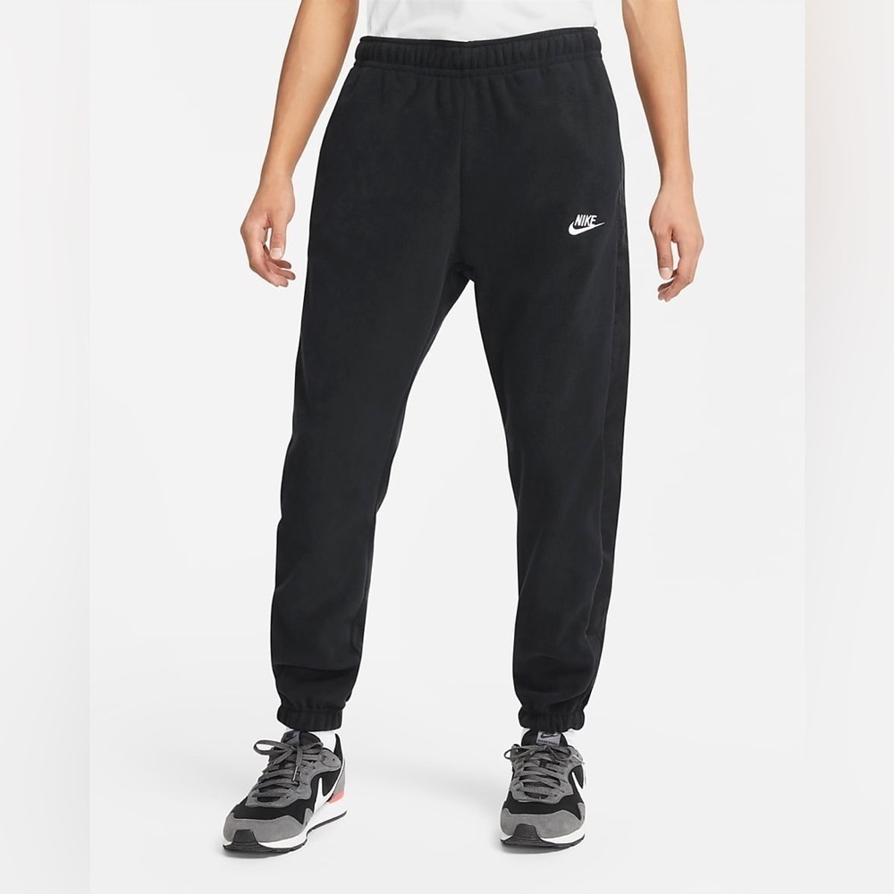 Nike Sportswear Essentials Fleece Slim Fit Joggers Classic Swoosh Track Size XS
